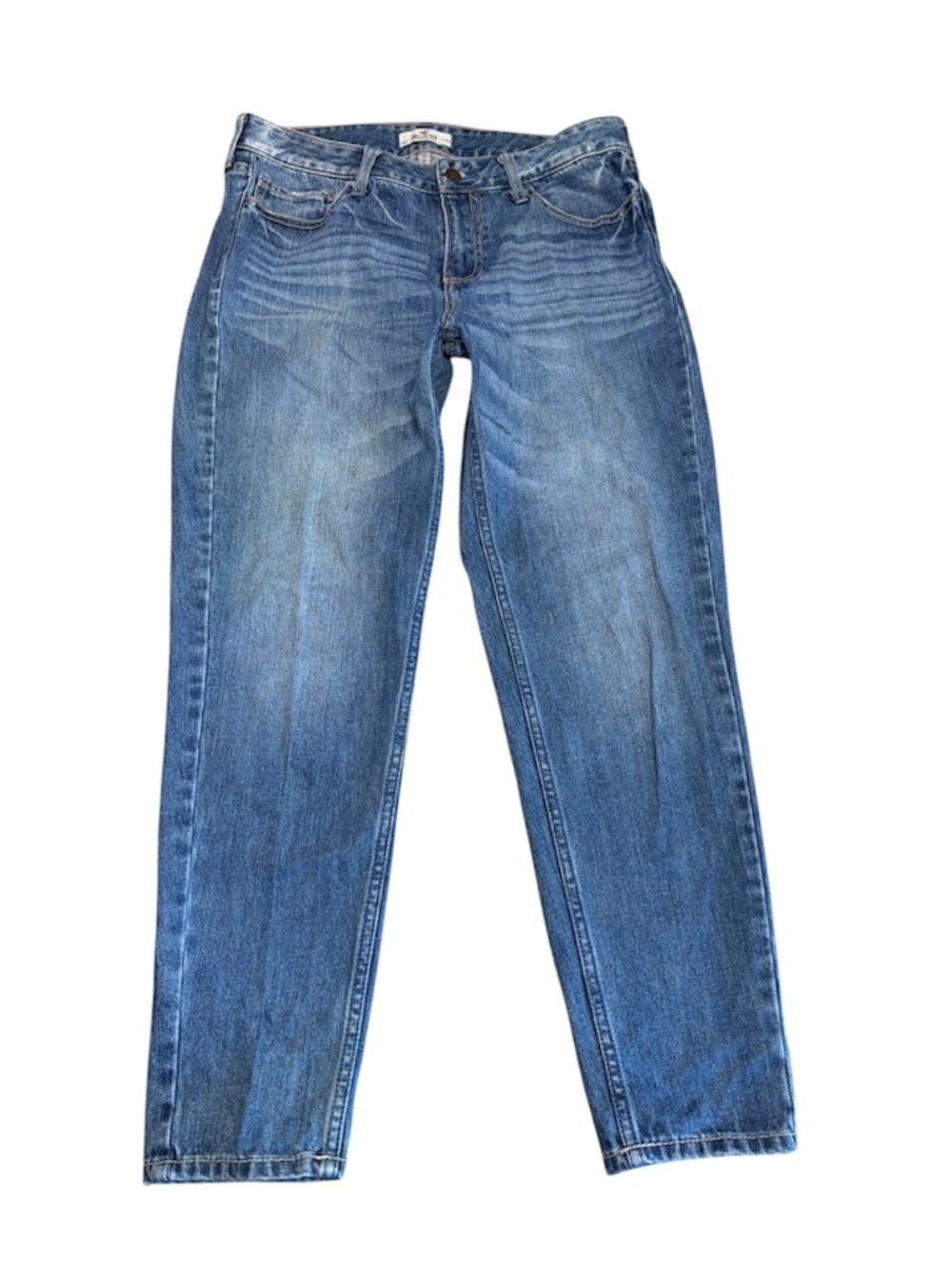 Hollister Straight Ankle Jeans Womens Size 7 Medium Wash Denim